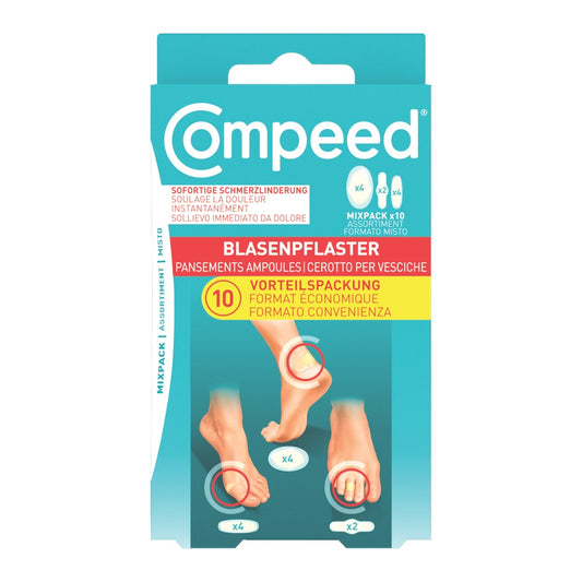 Compeed Cerotti Per Vesciche Medi Misti 10 Pezzi