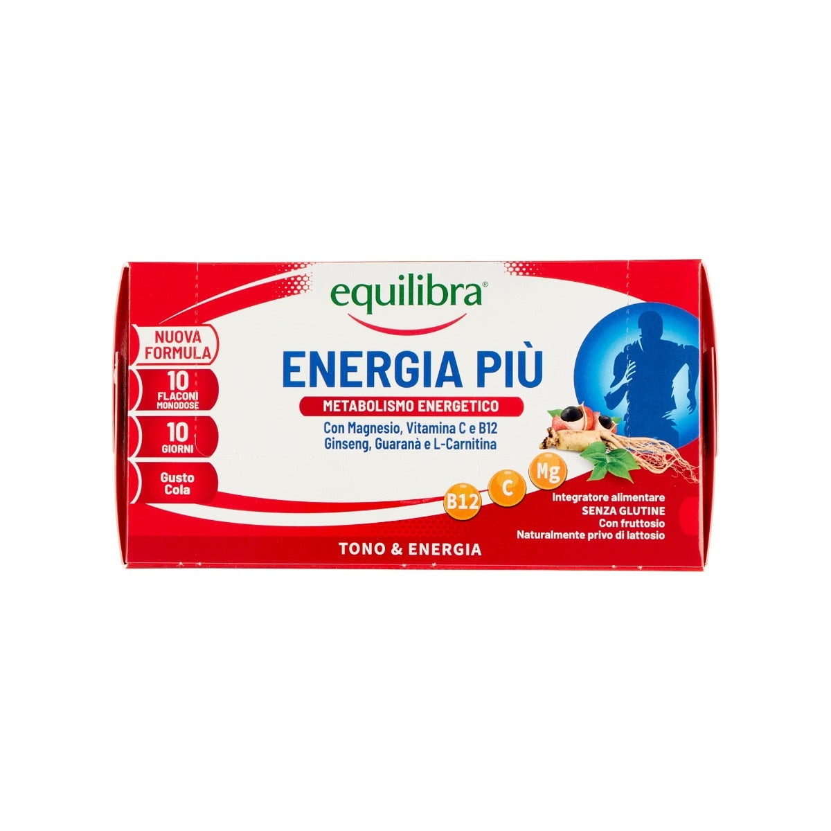 Equilibra Energia Più 10 Flaconcini Monodose