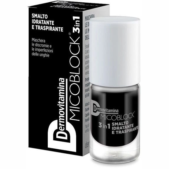 Dermovitamina Micoblock 3 in 1 Smalto Nero 5ml