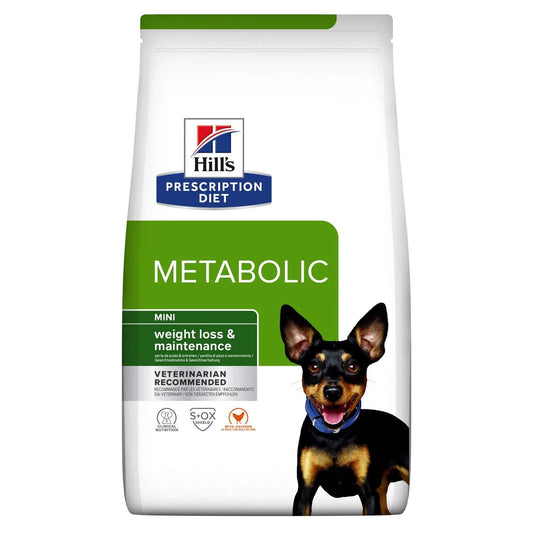 Hill's Prescription Diet Metabolic Mini Cibo Secco Cani Adulti Taglia Mini Sacco 9kg