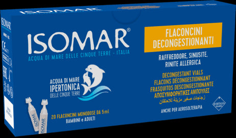 Isomar Soluzione Decongestionante Nasale 20 Flaconcini 5ml