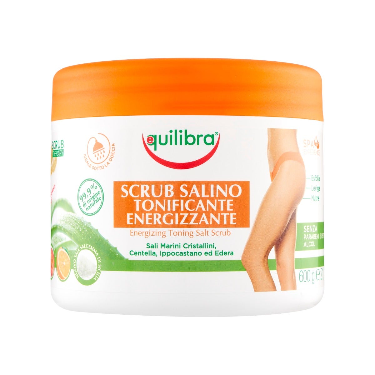 Equilibra Scrub Salino Tonificante Energizzante 600g