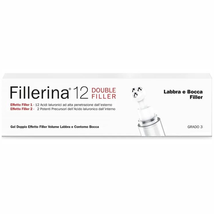 Fillerina 12 Double Filler Gel Grado 3 Labbra e Bocca 15ml