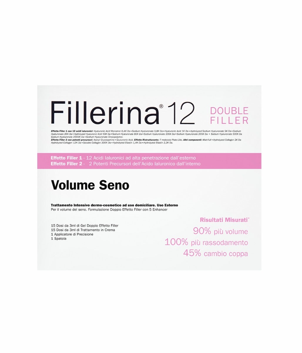 Fillerina 12 Double Filler Volume Seno Grado 3 Trattamento Intensivo 15 Dosi +15 Dosi