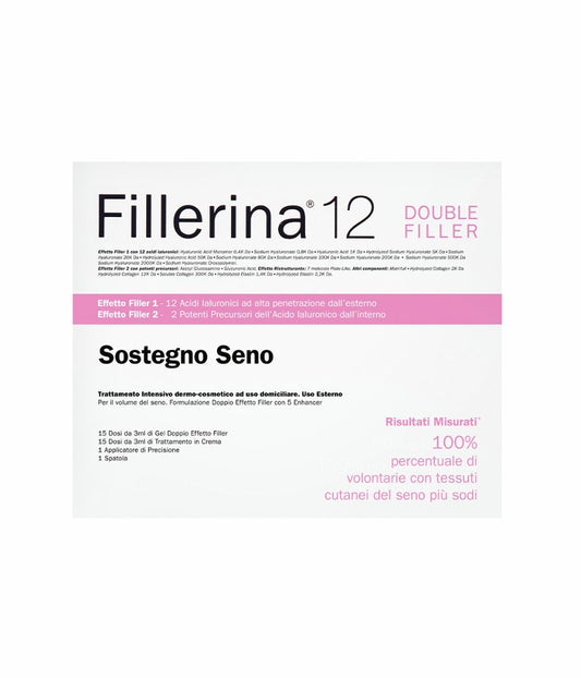 Fillerina 12 Double Filler Sostegno Seno Trattamento Intensivo 15 Dosi + 15 Dosi