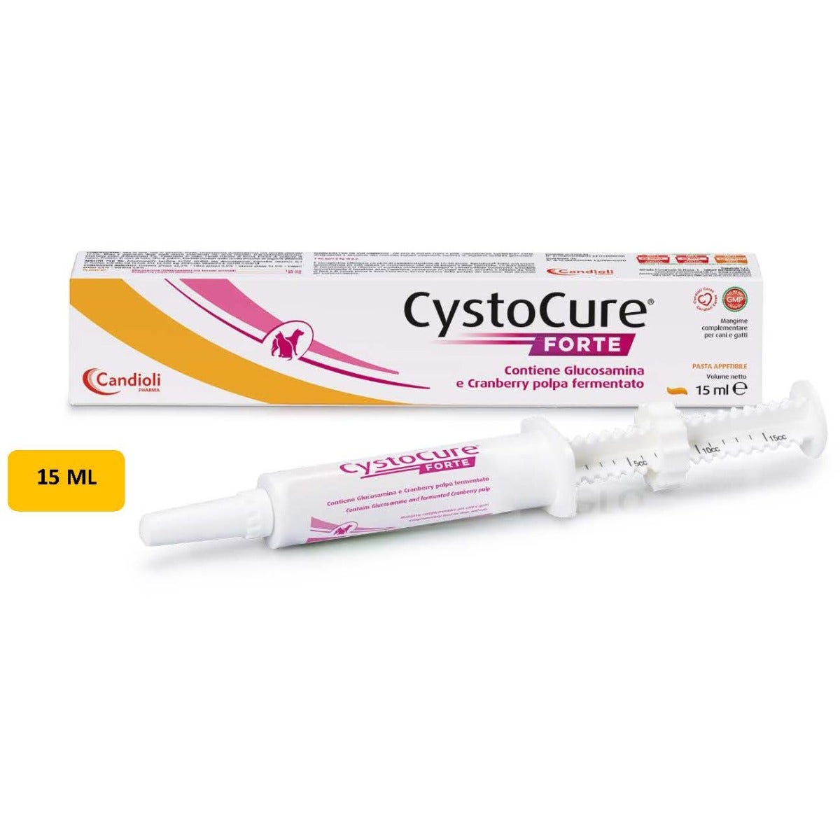 Cystocure Forte Pasta Mangime Complementare Per Cani e Gatti 15ml