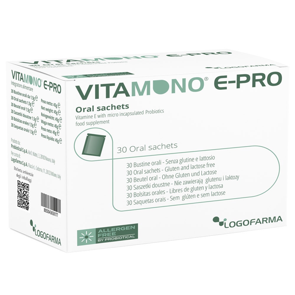 Vitamono E Pro 30 Bustine Idrosolubili