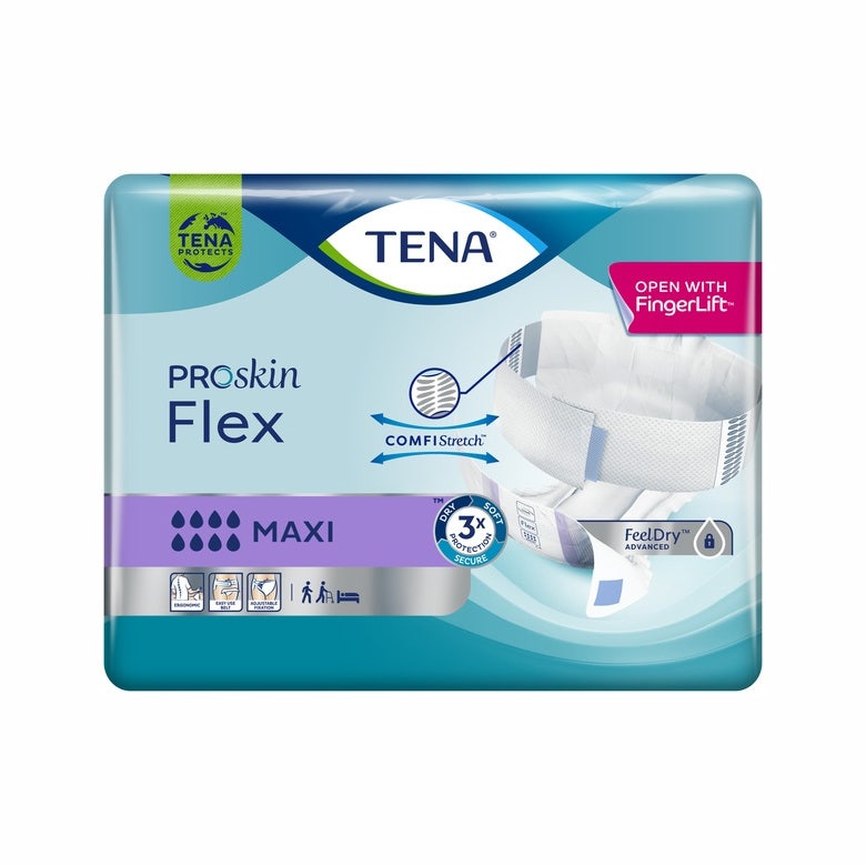 Tena Flex Maxi Pannolone A Cintura XL 21 Pezzi