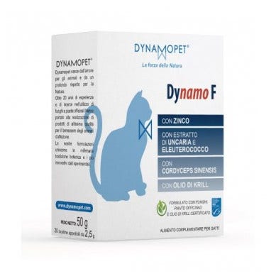 Dynamo F Per Gatti 20 Bustine Da 2,5g