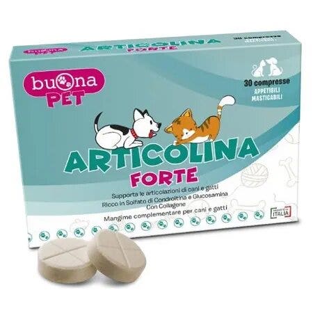 Buona Pet Articolina Forte Mangime Complementare Per Cani E Gatti 30 Compresse