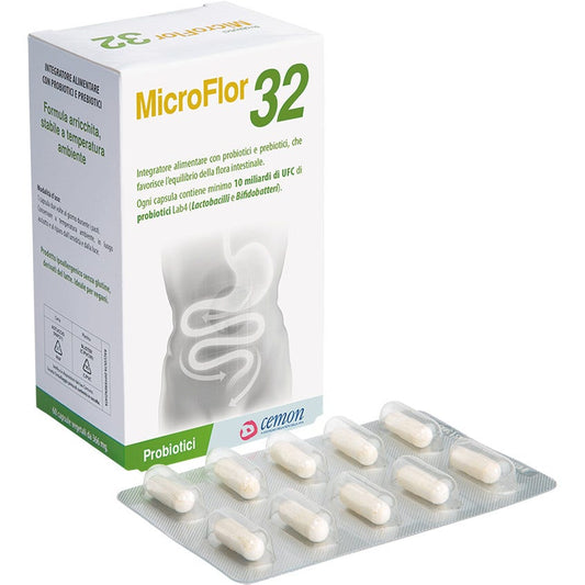 Cemon Microflor 32 Da 60 Capsule 366mg