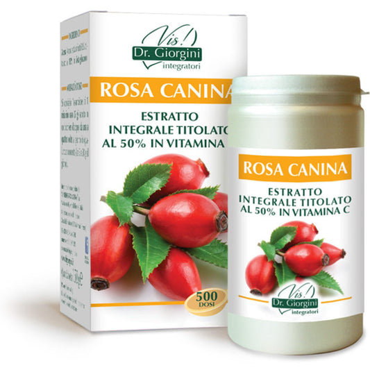 Dr Giorgini Rosa Canina Integrale Titolato Polvere 500g