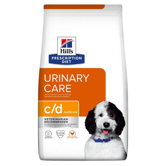 Hill's Prescription Diet C/D Multicare Urinary Care Crocchette Di Pollo Per Cani Sacco 4 Kg