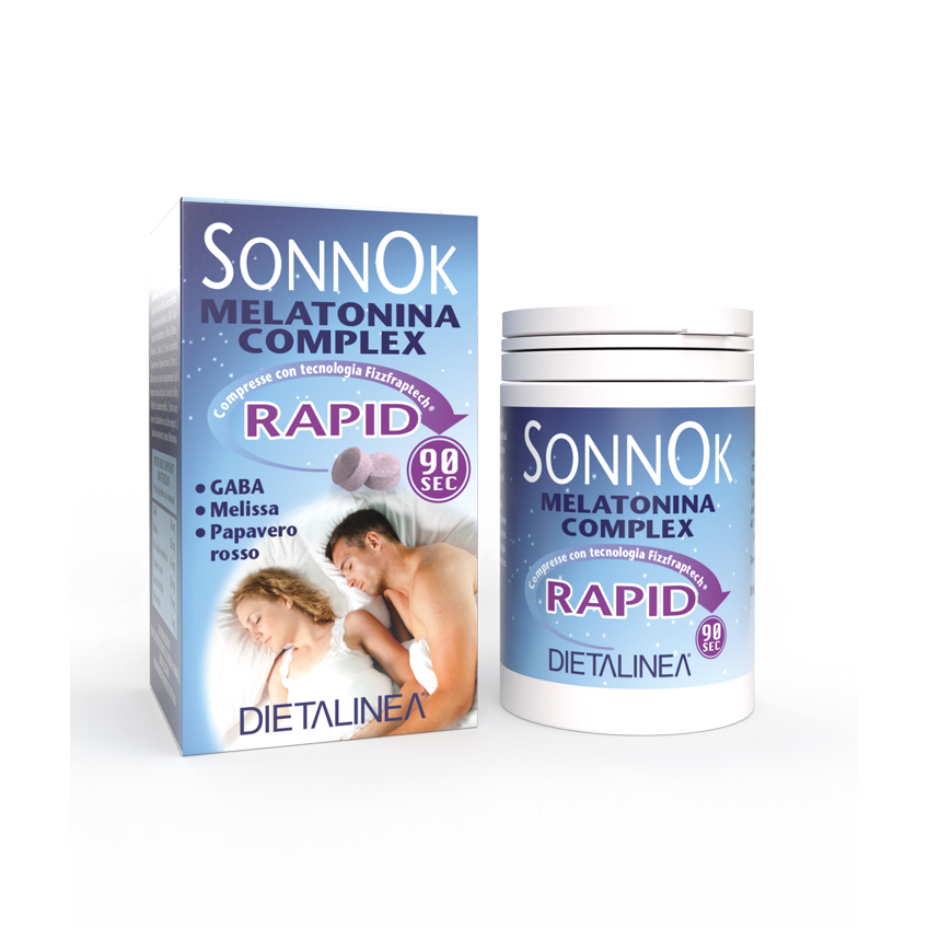 Dietalinea Sonno Melatonina Rapid 60 Compresse