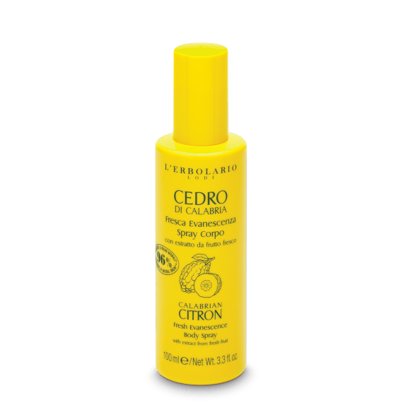 L'Erbolario Fresca Evanescenza Spray Corpo Cedro di Calabria 100ml