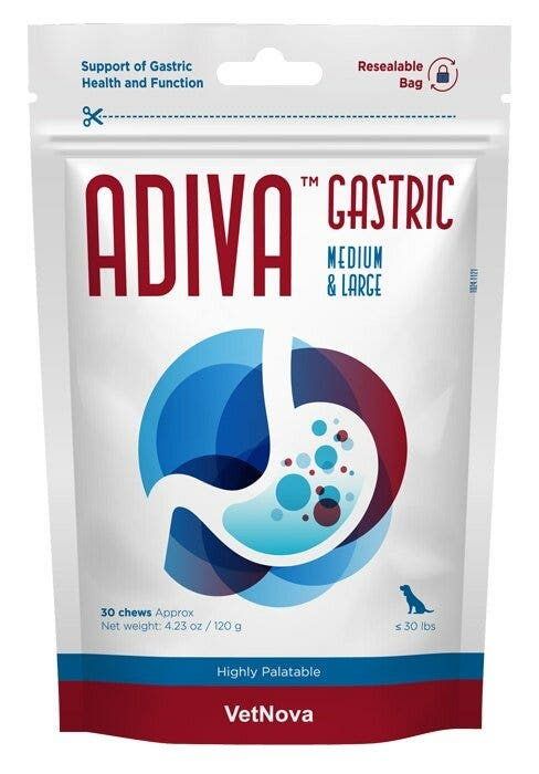 Vetnova Adiva Gastric Medium&Large 30 Chews