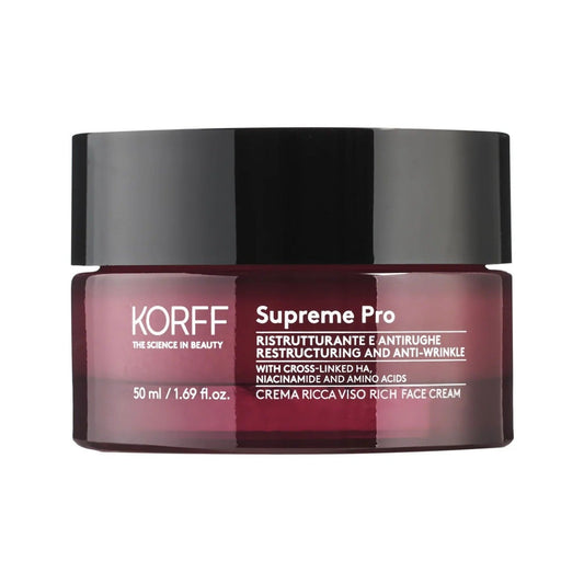 Korff Supreme Pro Crema Ricca Viso Ristrutturante Antirughe 50ml