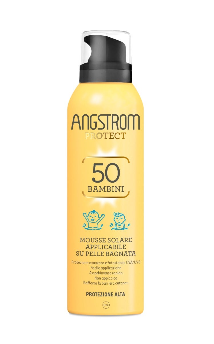 Angstrom Protect Bambini Mousse Solare 150ml SPF50