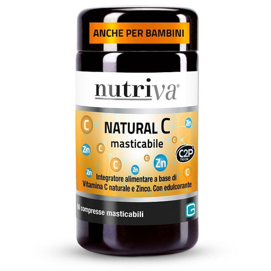 Nutriva Natural C 60 Compresse Masticabili