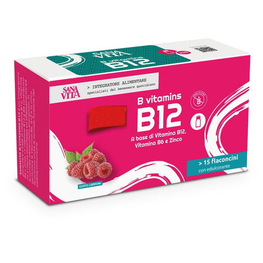 Sanavita B-Vitamins B12 15 Flaconcini