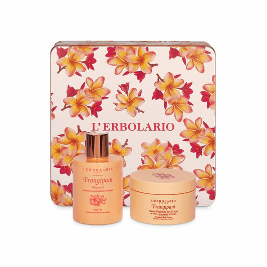 L'Erbolario Cofanetto Frangipani Bagnogel 300ml + Crema Corpo 200ml