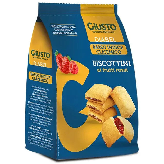 Giusto Diabel Biscottini Frutti Rossi