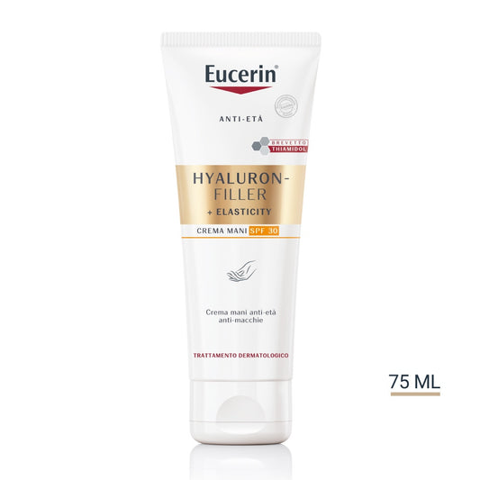 Eucerin Hyaluron Filler + Elasticity Crema Mani Anti Macchie 75ml