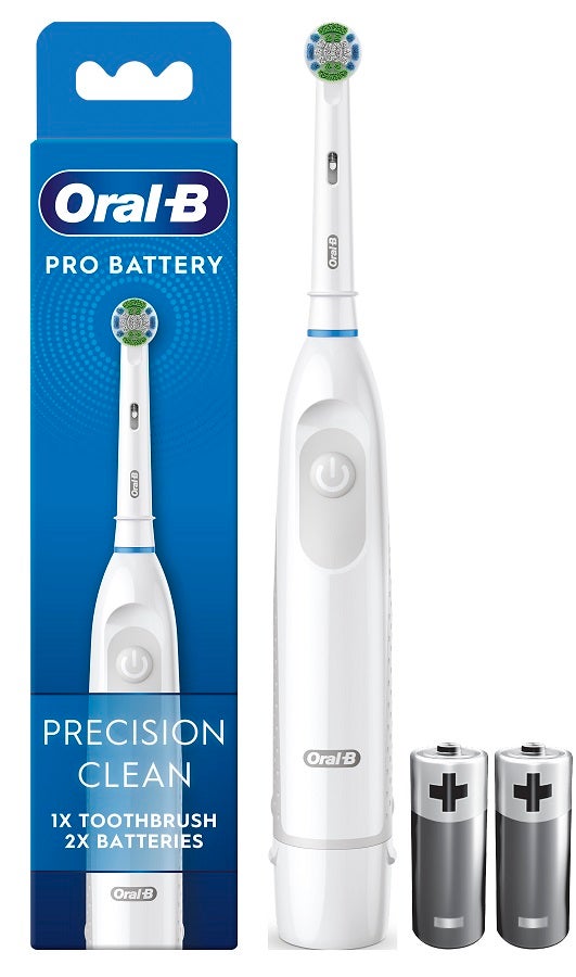 Oral-B Pro Spazzolino Elettrico Precision Clean A Batteria