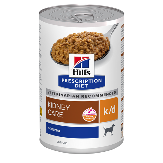 Hill's Prescription Diet k/d Alimento Al Pollo Per La Salute Renale Cani Scatoletta 370g