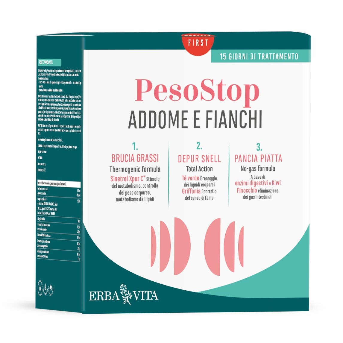 Erba Vita PesoStop Kit Addome E Fianchi