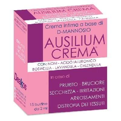 Ausilium Crema Intima Idratante/Riparatrice/Lenitiva 15 Bustine Da 2ml