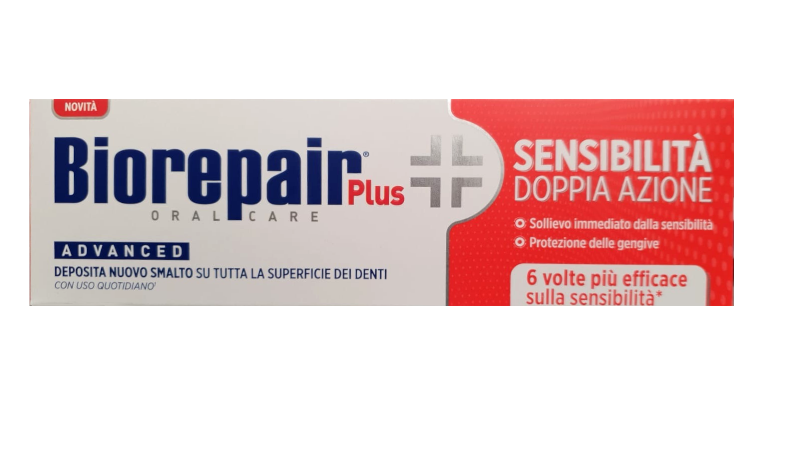 Biorepair Plus Dentifricio Sensibilità Doppia Azione 75ml