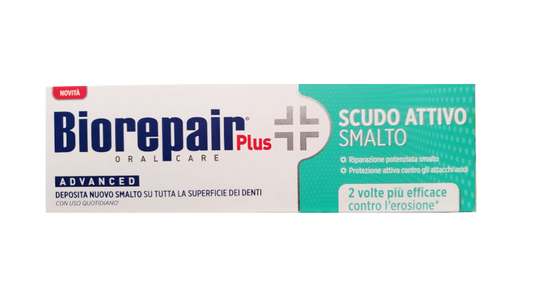 Biorepair Plus Dentifricio Scudo Attivo Smalto 75ml