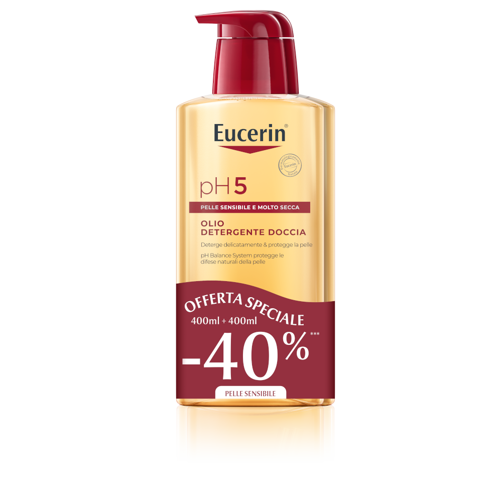 Eucerin Ph5 Olio Detergente Doccia 2x400ml