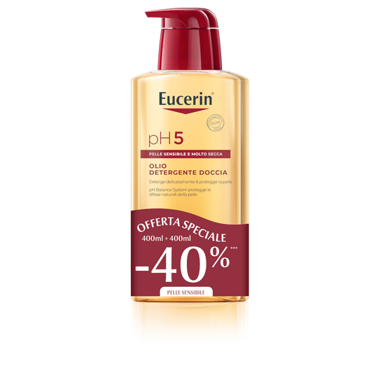 Eucerin Ph5 Olio Detergente Doccia 2x400ml