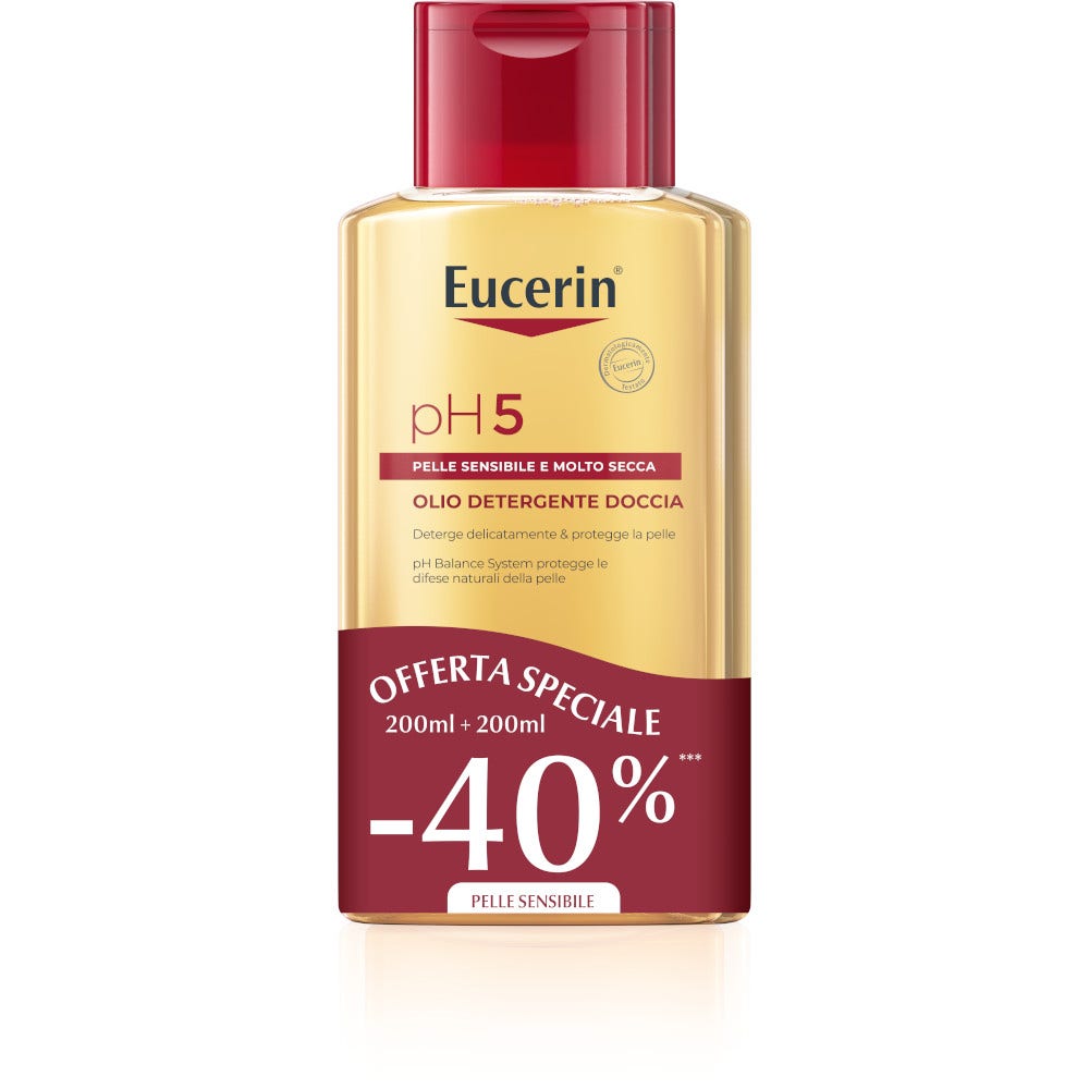 Eucerin Ph5 Olio Detergente Doccia 2x200ml