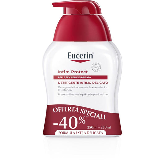 Eucerin Intim Protect Detergente Intimo Delicato 2x250ml