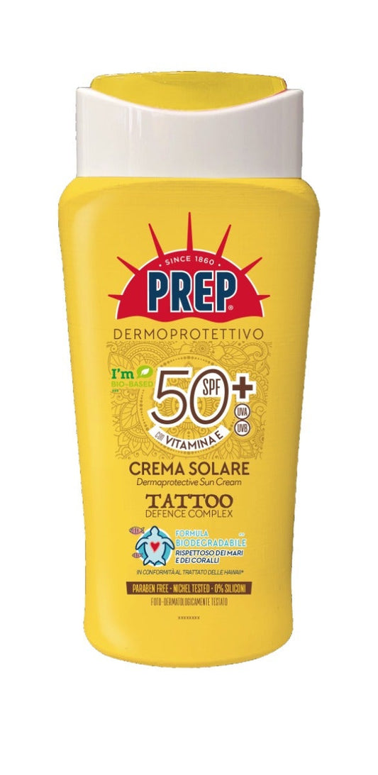 Prep Dermoprotettivo Crema Solare Tattoo 200ml SPF50+