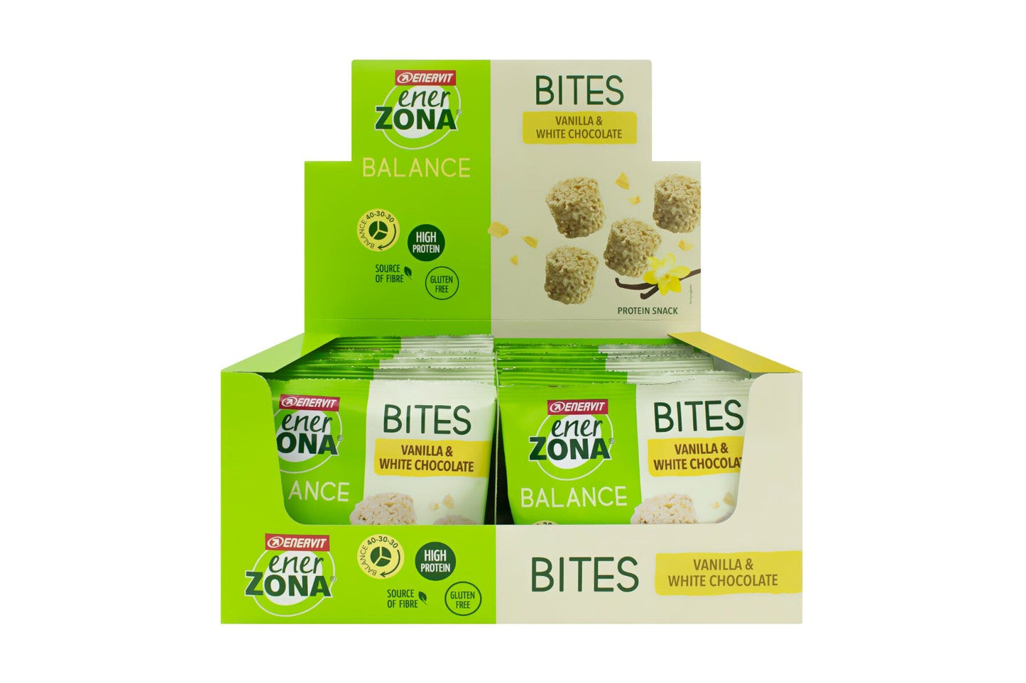 Enerzona Bites White Chocolate 24 Minipack Da 24g