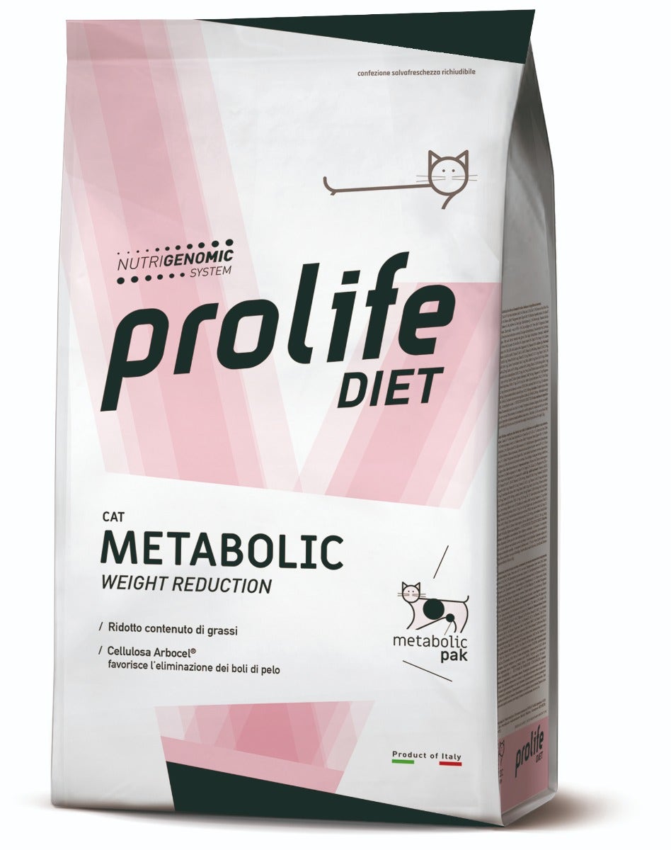 Prolife Diet Cat Metabolic Cibo Secco Per Gatti Sacco 1,5 Kg