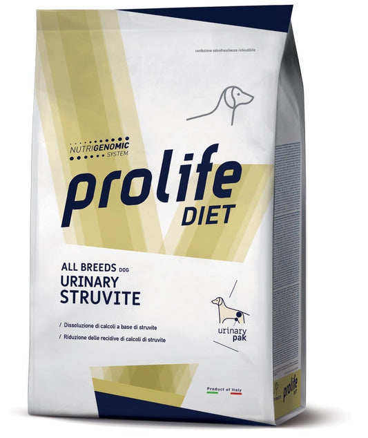 Prolife Dog Diet Urinary Struvite Cibo Secco Per Cani Tutte Le Taglie Sacco 8kg