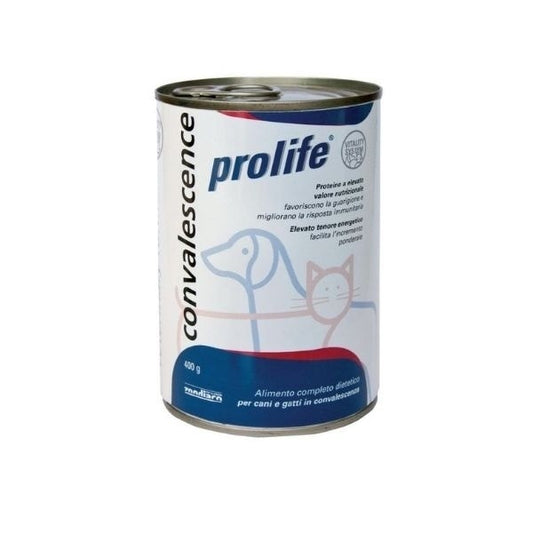 Prolife Veterinary Convalescence Cibo Umido Per Cani E Gatti In Convalescenza Lattina 400g