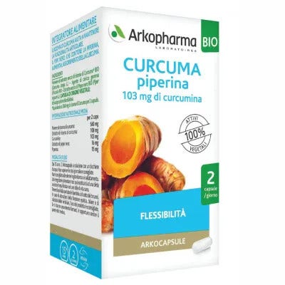 Arkocapsule Curcuma + Piperina Bio 130 Capsule