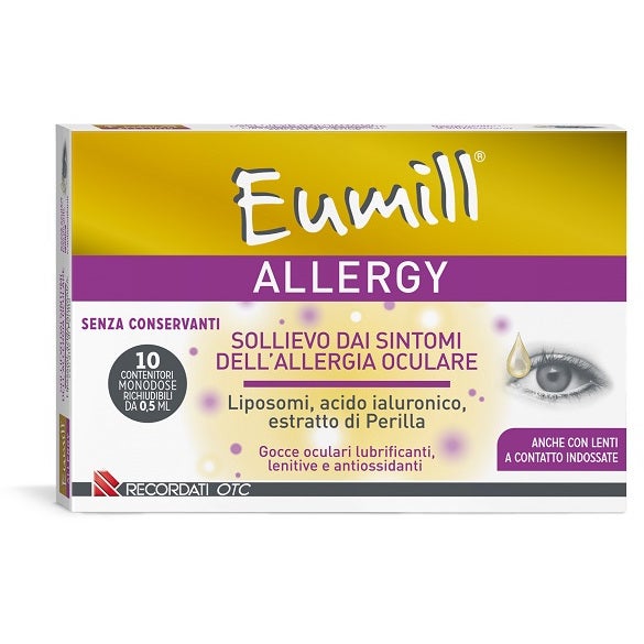 Eumill Allergy Gocce Oculari 10 Flaconcini Da 0,5ml