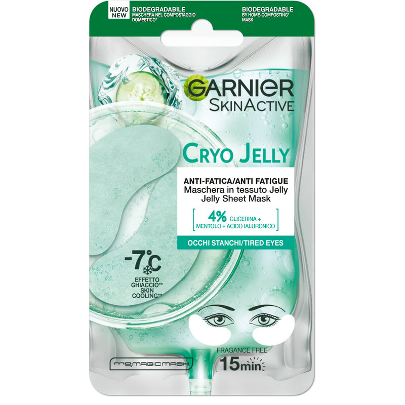 Garnier SkinActive Cryo Jelly Anti-Fatica Maschera In Tessuto 2 Patch Occhi