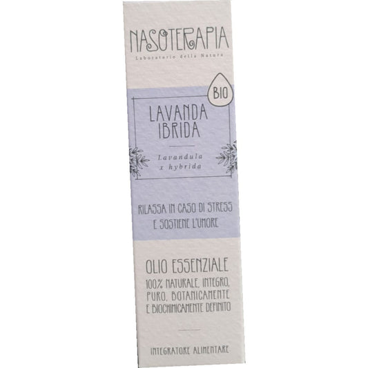 Nasoterapia Olio Essenziale Di Lavanda Ibrida Bio 10ml