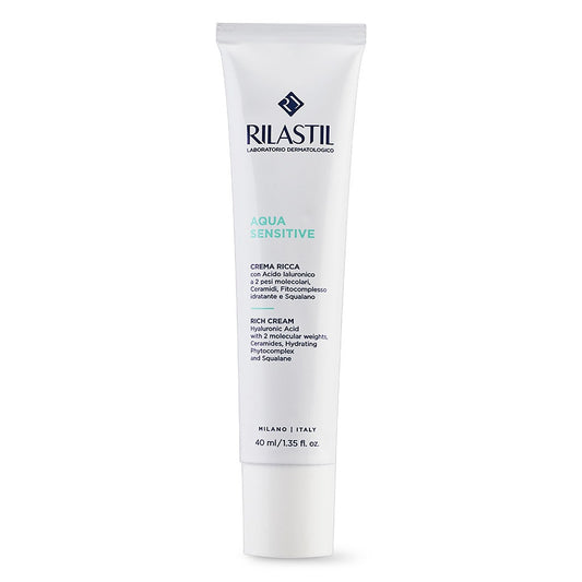 Rilastil Aqua Sensitive Crema Ricca Viso 40ml