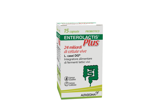 Enterolactis Plus 15 Capsule