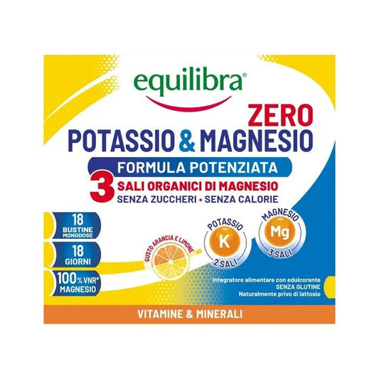 Equilibra Potassio & Magnesio Zero3 18 Bustine