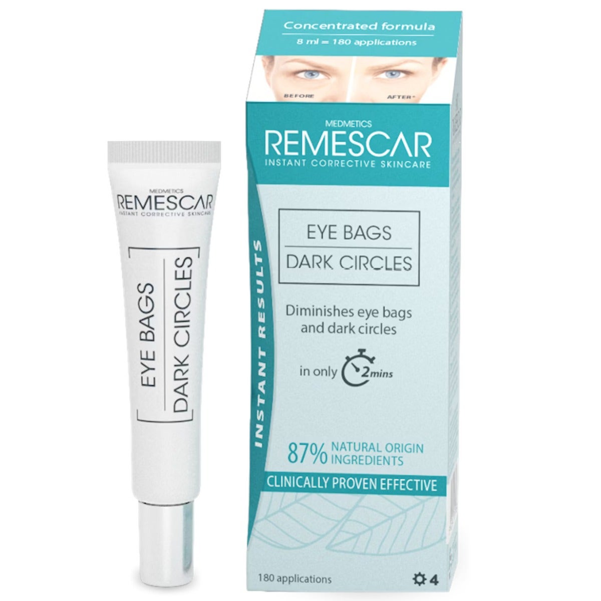 Remescar Correttore Borse e Occhiaie Nuova Formula 8ml